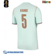 Fotballdrakt Herre Frankrike Jules Kounde #5 Bortedrakt VM 2026 Kortermet
